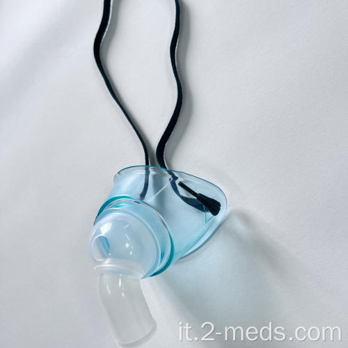 Maschera per tracheostomia in PVC usa e getta